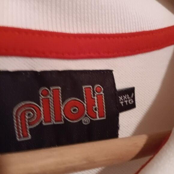 Piloti Grand Prix Polo Shirt-Size XXL-Indy Racing-Embroidered Logo-Cuff Sleeves - Picture 7 of 8